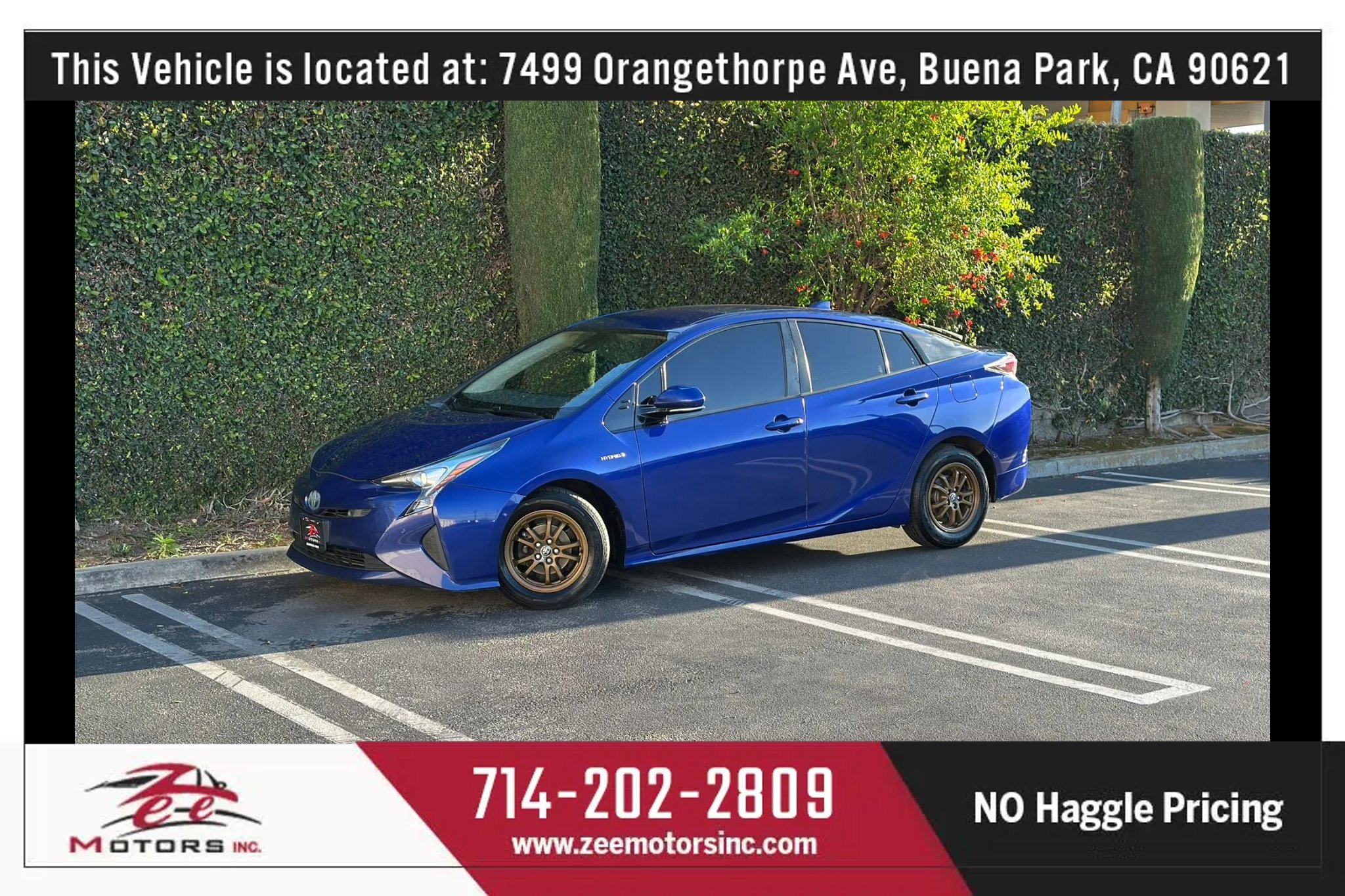 Used 2017 Toyota Prius Two w/ Prius Two Safety Plus Package FWD image 14