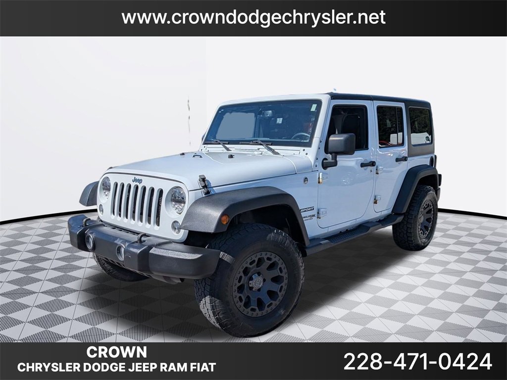 Used 2018 Jeep Wrangler Unlimited Sport S