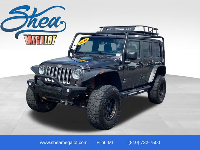 Used 2018 Jeep Wrangler Unlimited Sahara AWD/4WD image 1