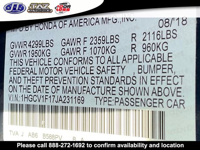 Used 2018 Honda Accord LX image 19