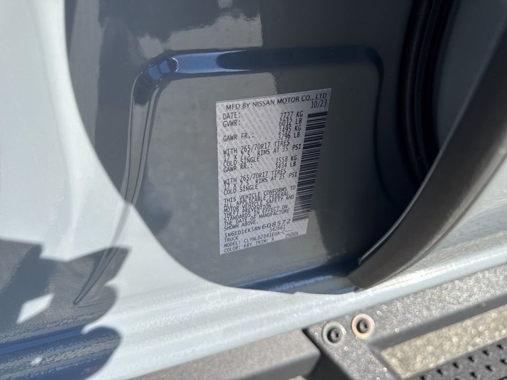 Used 2024 Nissan Frontier PRO-4X w/ Pro Convenience Package image 37