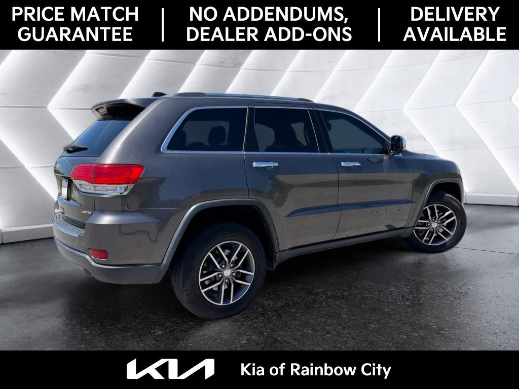 Used 2017 Jeep Grand Cherokee Limited AWD/4WD image 4