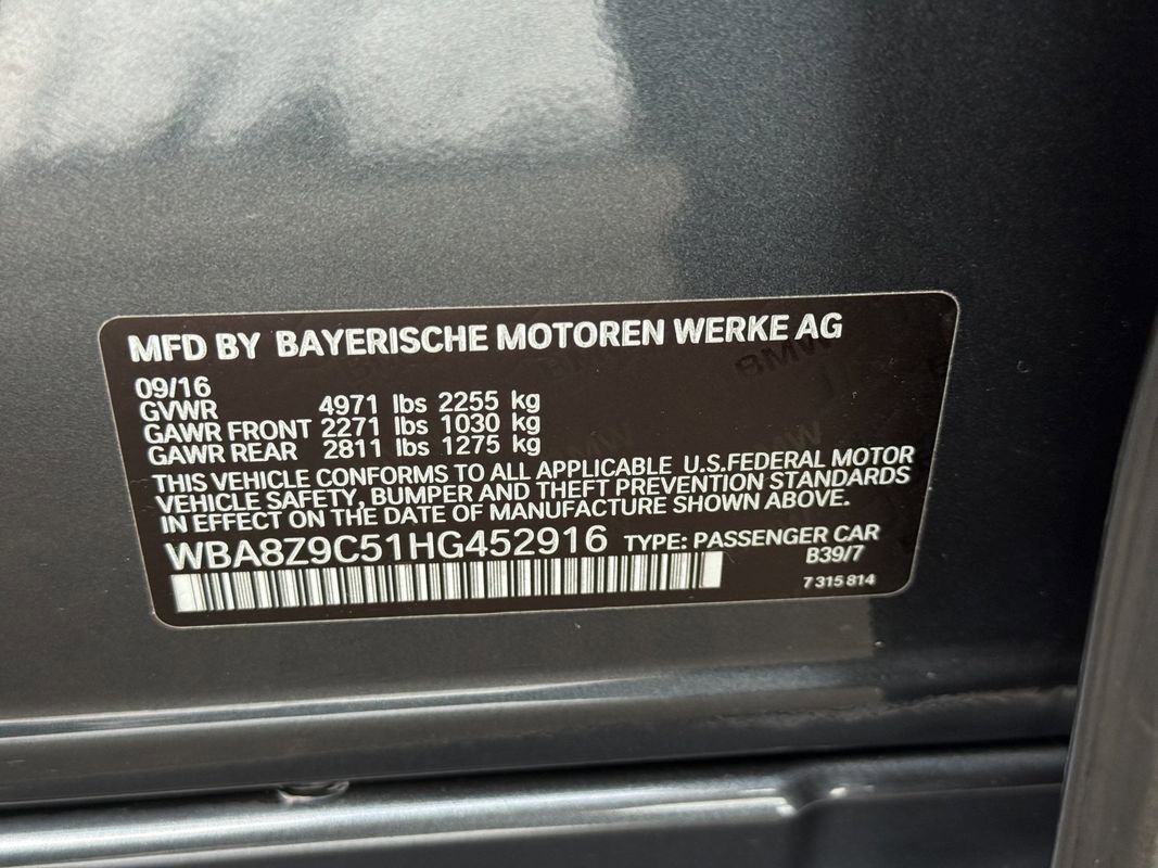 Used 2017 BMW 330i Gran Turismo xDrive xDrive image 25