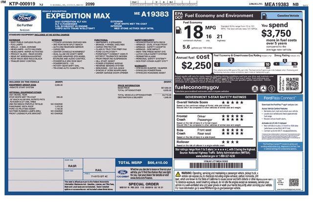 Used 2021 Ford Expedition Max XLT AWD/4WD image 33