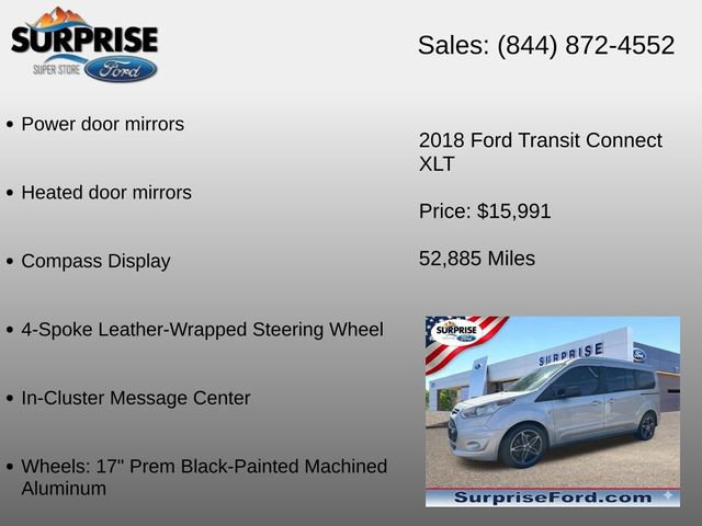Used 2018 Ford Transit Connect XLT FWD image 17