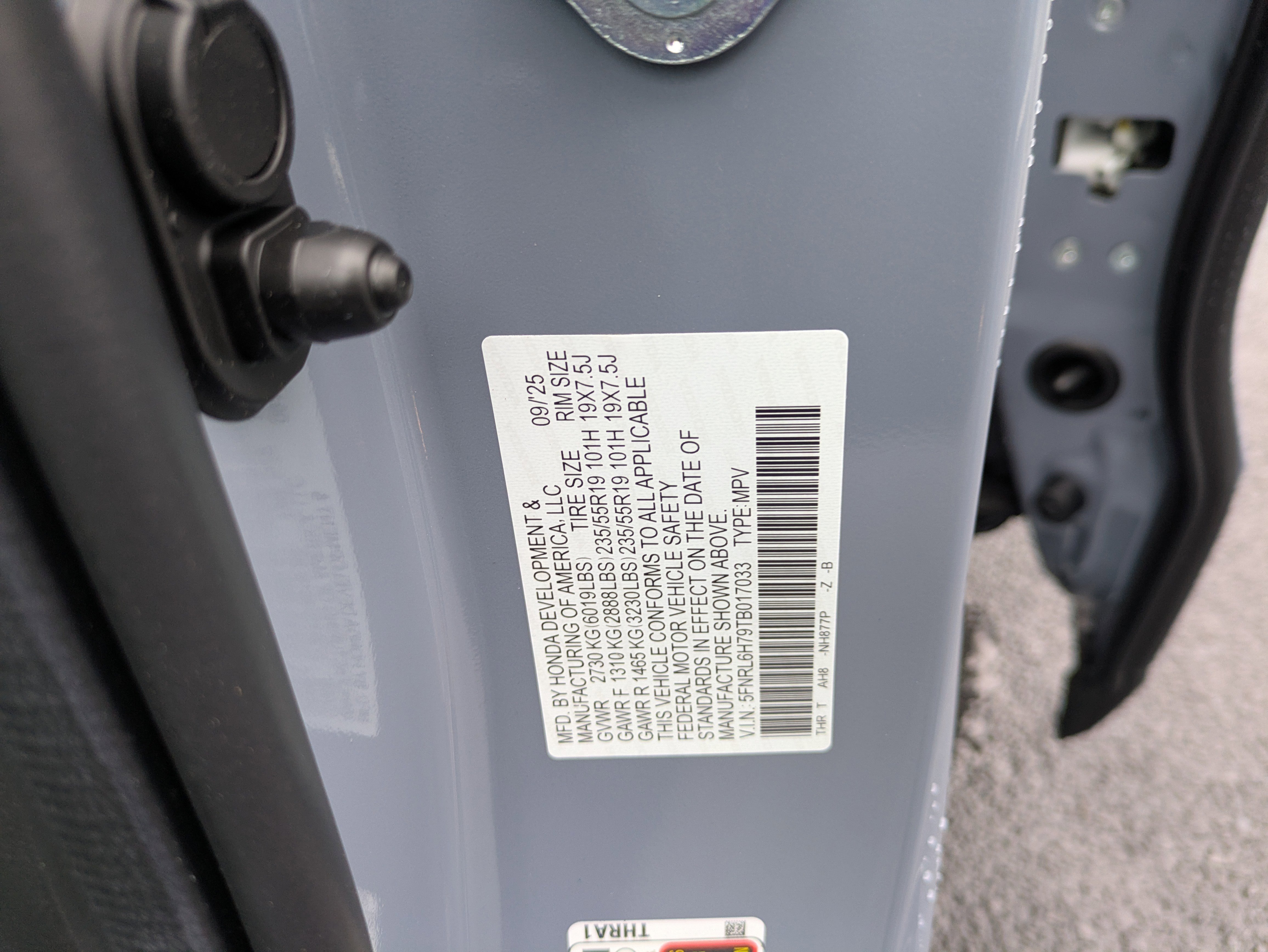 New 2026 Honda Odyssey Sport-L image 37