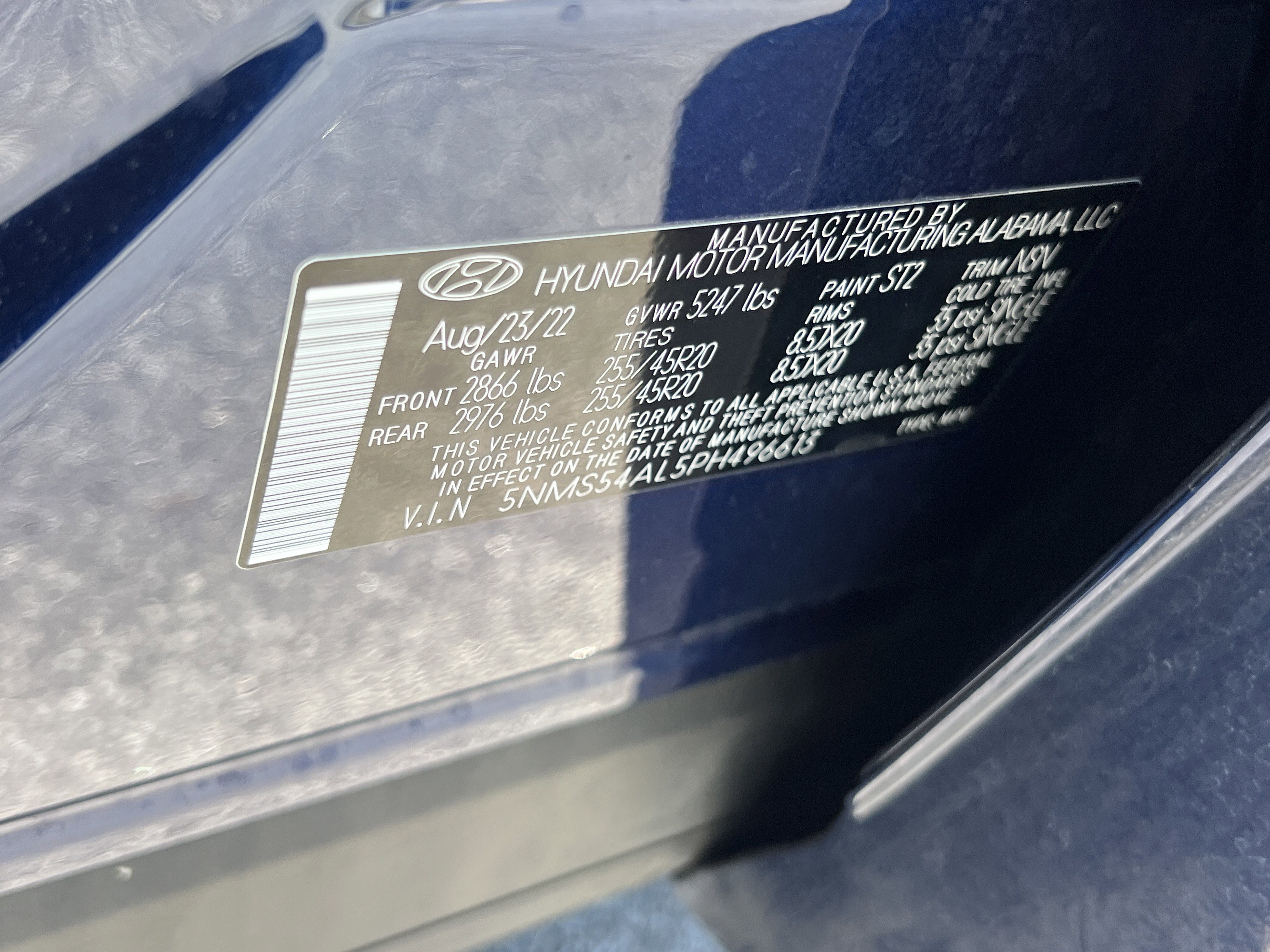 Used 2023 Hyundai Santa Fe Calligraphy image 50