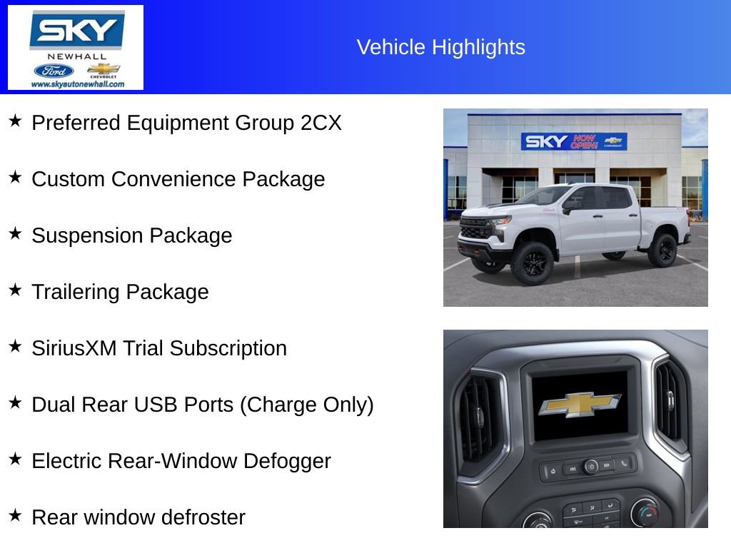 New 2025 Chevrolet Silverado 1500 Custom Trail Boss image 12