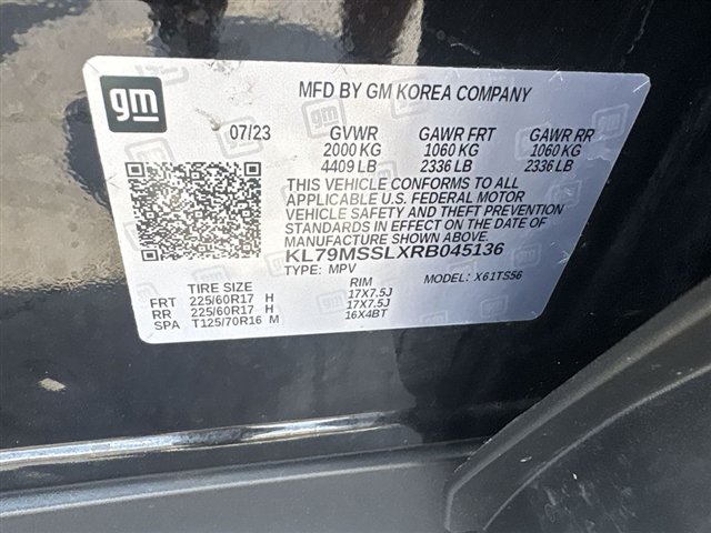 Certified 2024 Chevrolet TrailBlazer ACTIV w/ Convenience Package AWD/4WD image 33