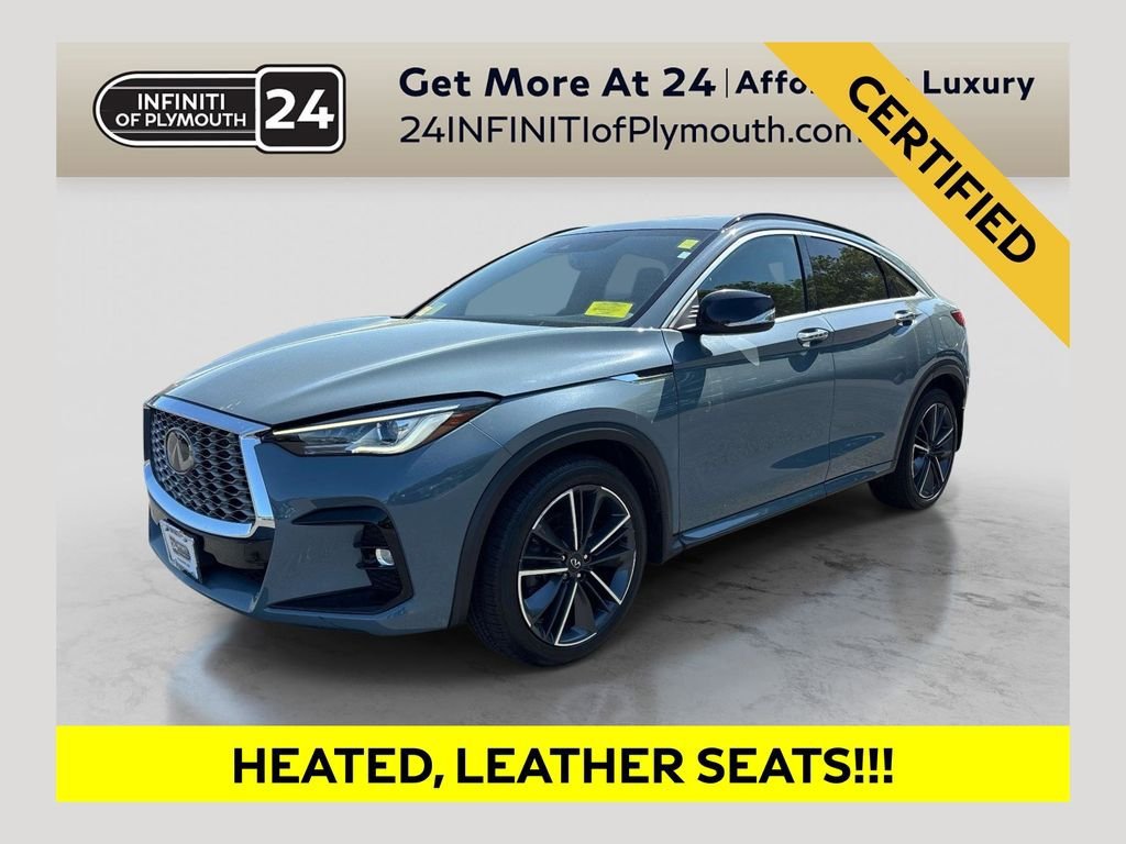 Certified 2023 INFINITI QX55 Luxe w/ Cargo Package