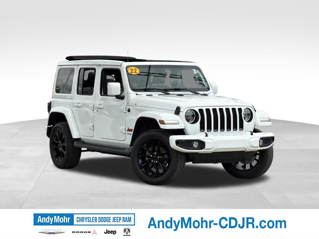 Used 2022 Jeep Wrangler Unlimited Sahara AWD/4WD image 1