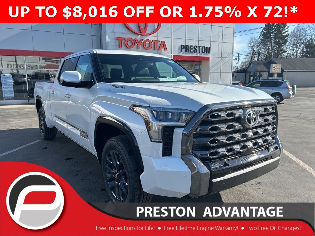 New 2025 Toyota Tundra Platinum