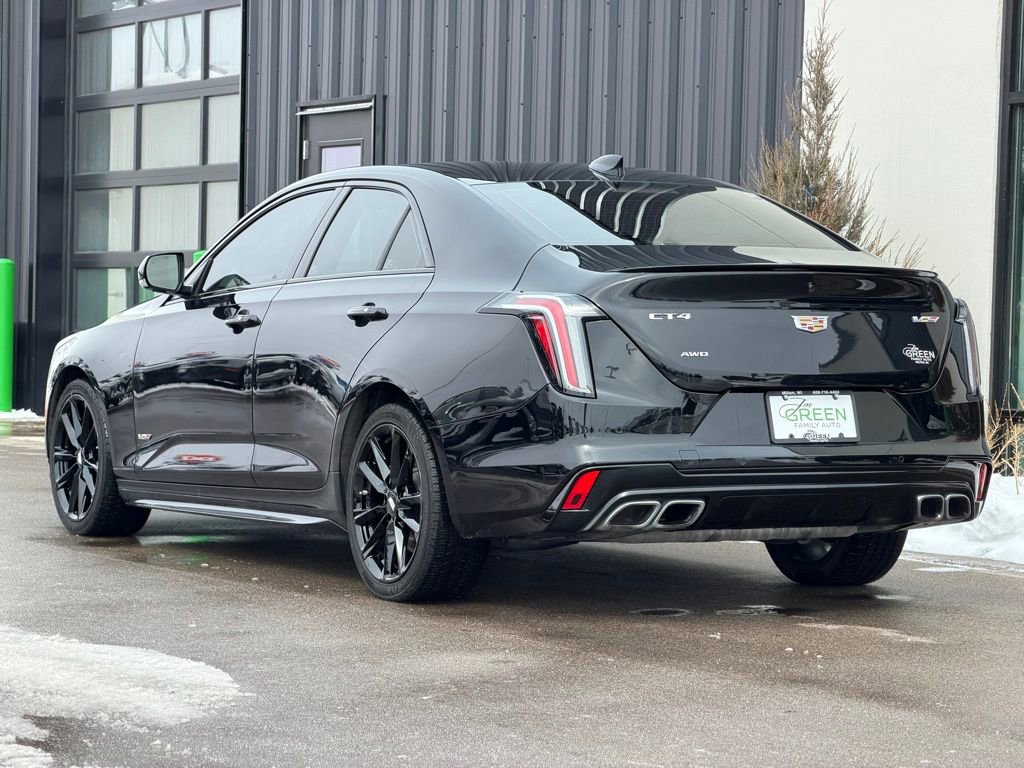Used 2022 Cadillac CT4 V AWD/4WD image 3