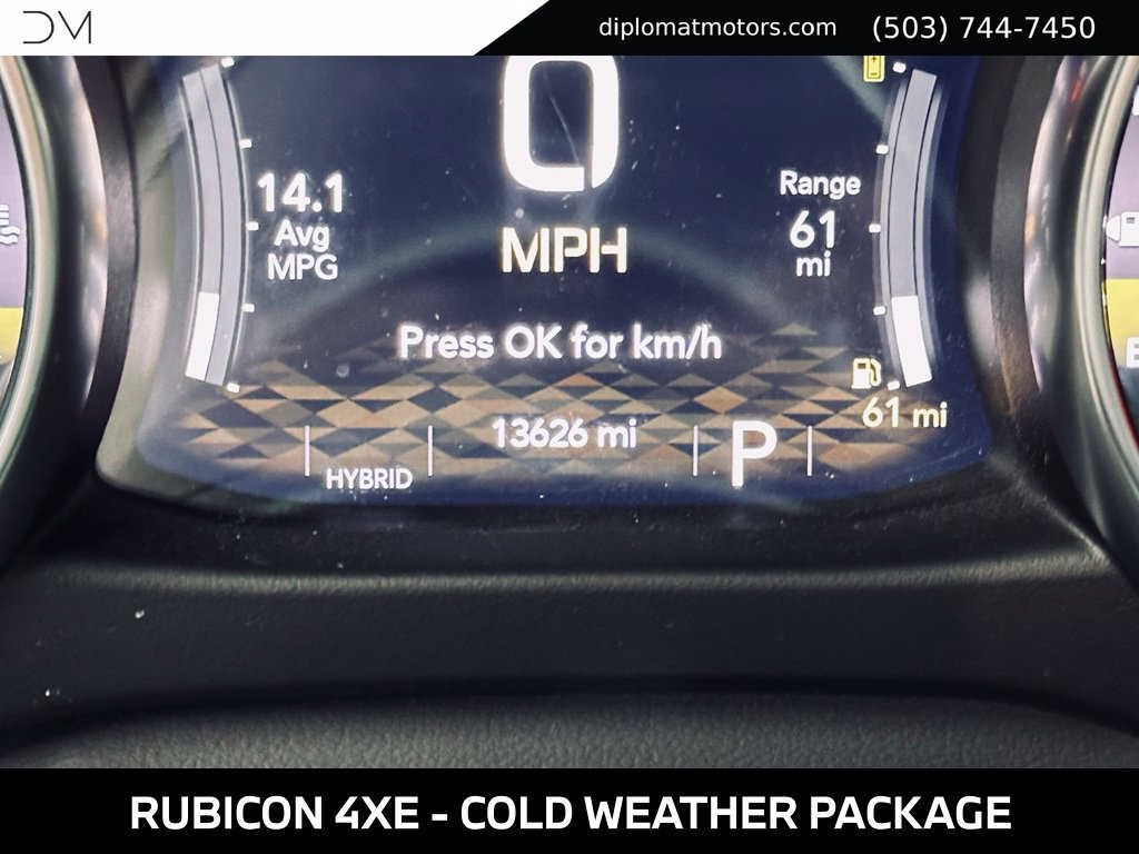 Used 2023 Jeep Wrangler Unlimited Rubicon 4xe w/ Cold Weather Group AWD/4WD image 29