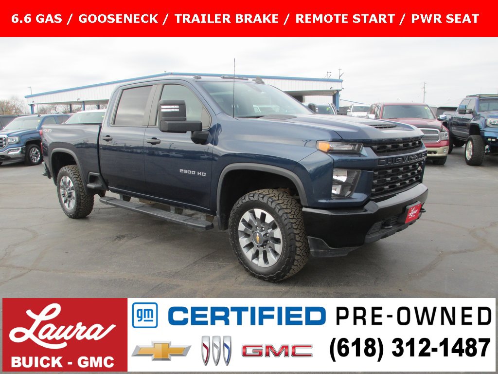Certified 2022 Chevrolet Silverado 2500 Custom w/ Custom Value Package