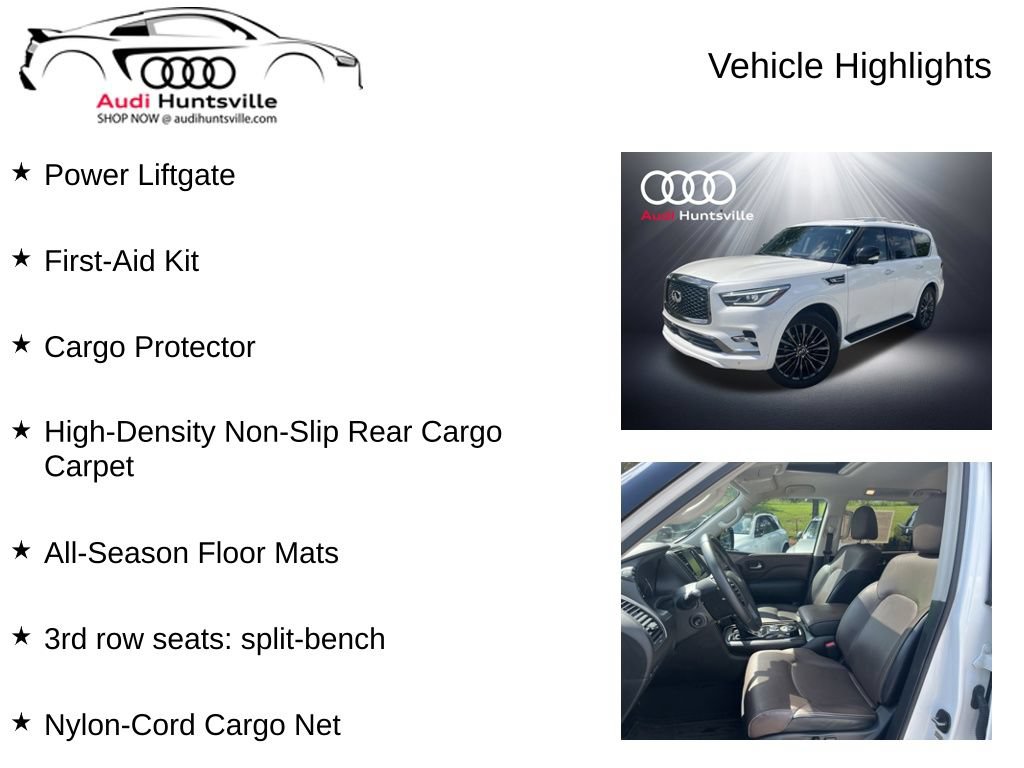 Used 2021 INFINITI QX80 Premium Select w/ All-Season Package RWD image 12