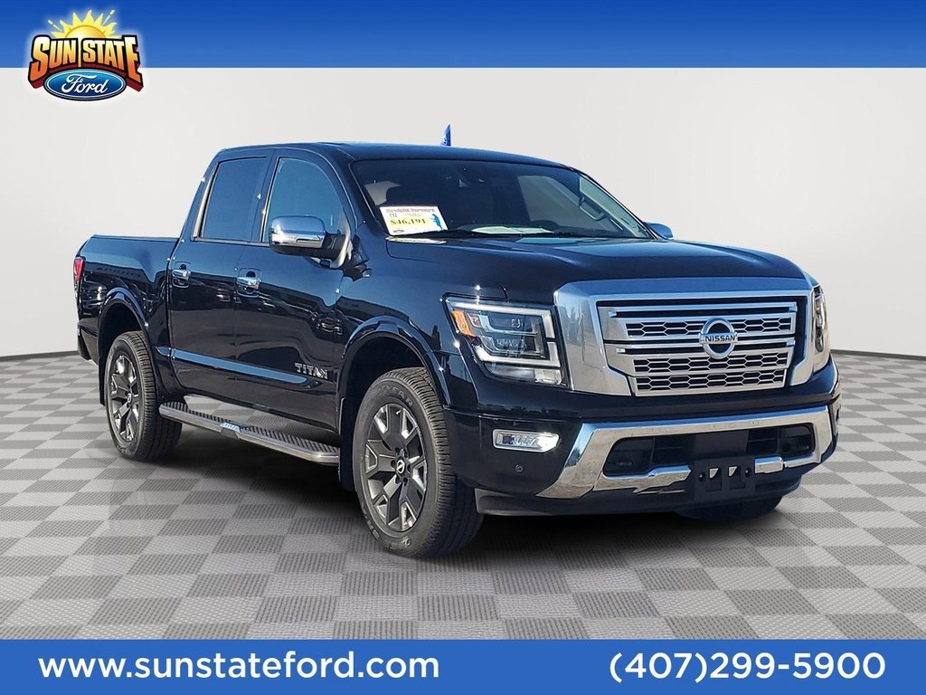 Used 2023 Nissan Titan Platinum Reserve w/ Moonroof Package