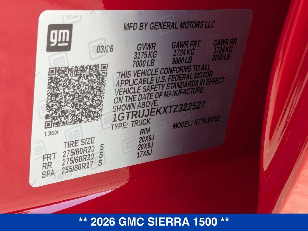New 2026 GMC Sierra 1500 Elevation AWD/4WD image 35