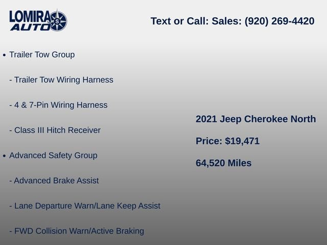 Used 2021 Jeep Cherokee Latitude AWD/4WD image 10