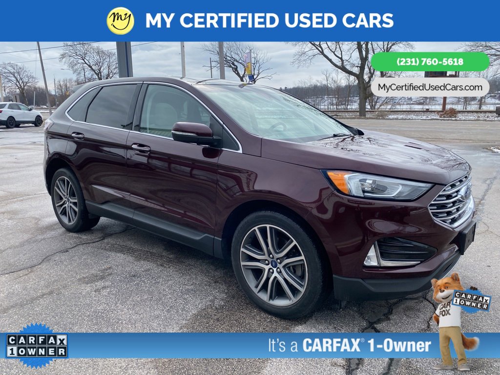 Used 2019 Ford Edge Titanium w/ Cold Weather Package image 3