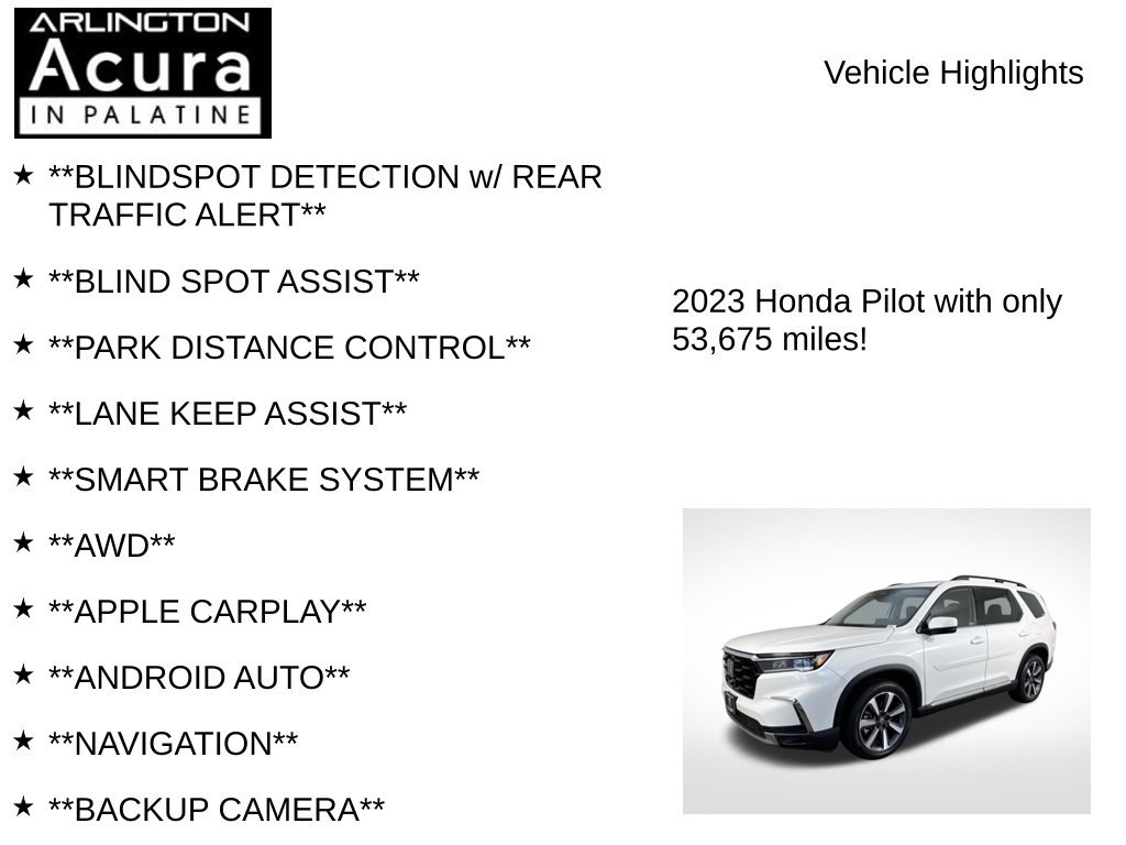 Used 2023 Honda Pilot Touring image 7