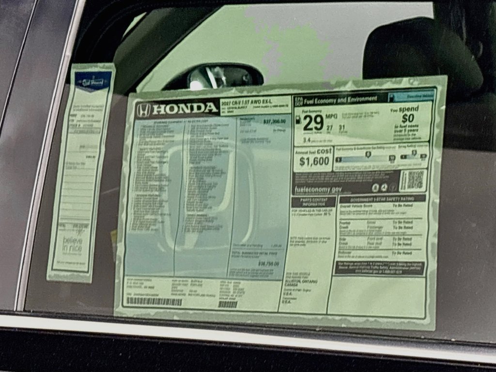 New 2027 Honda CR-V EX-L image 24