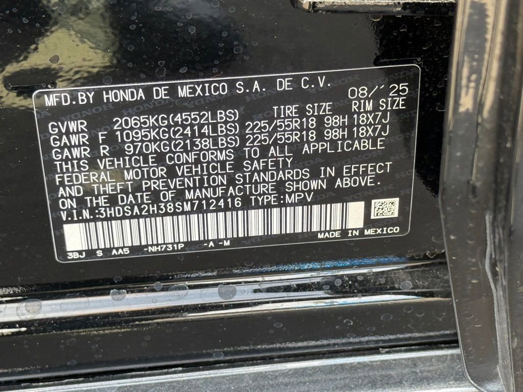 Certified 2025 Acura ADX AWD image 32