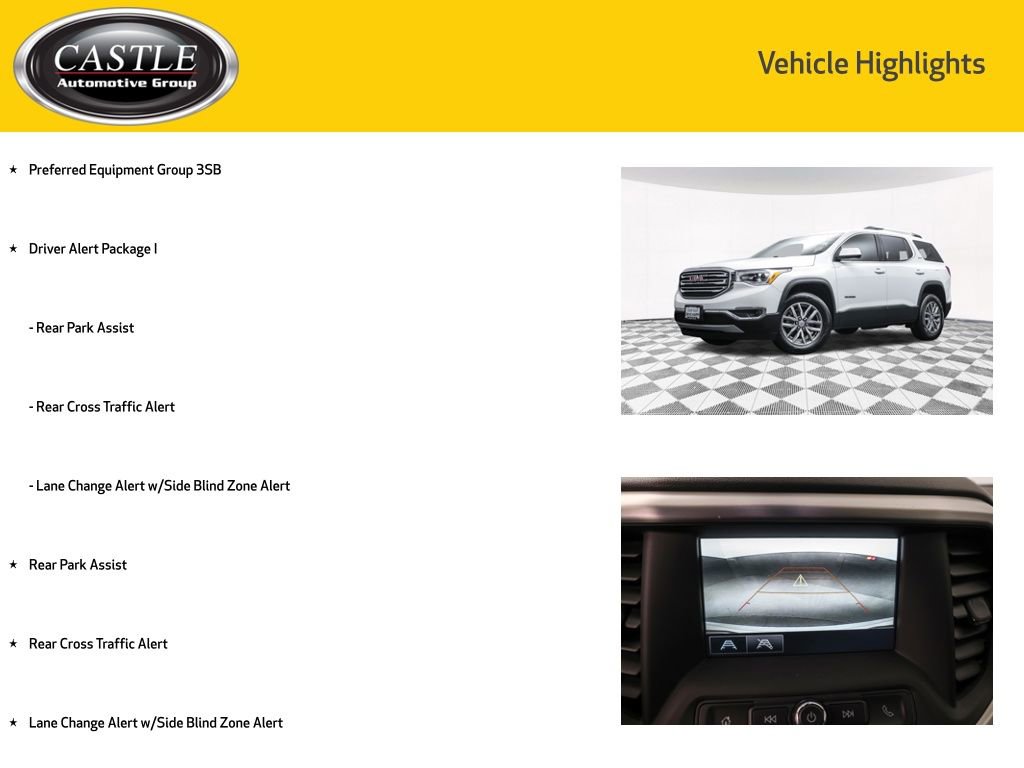 Used 2019 GMC Acadia SLE w/ Driver Alert Package I image 4
