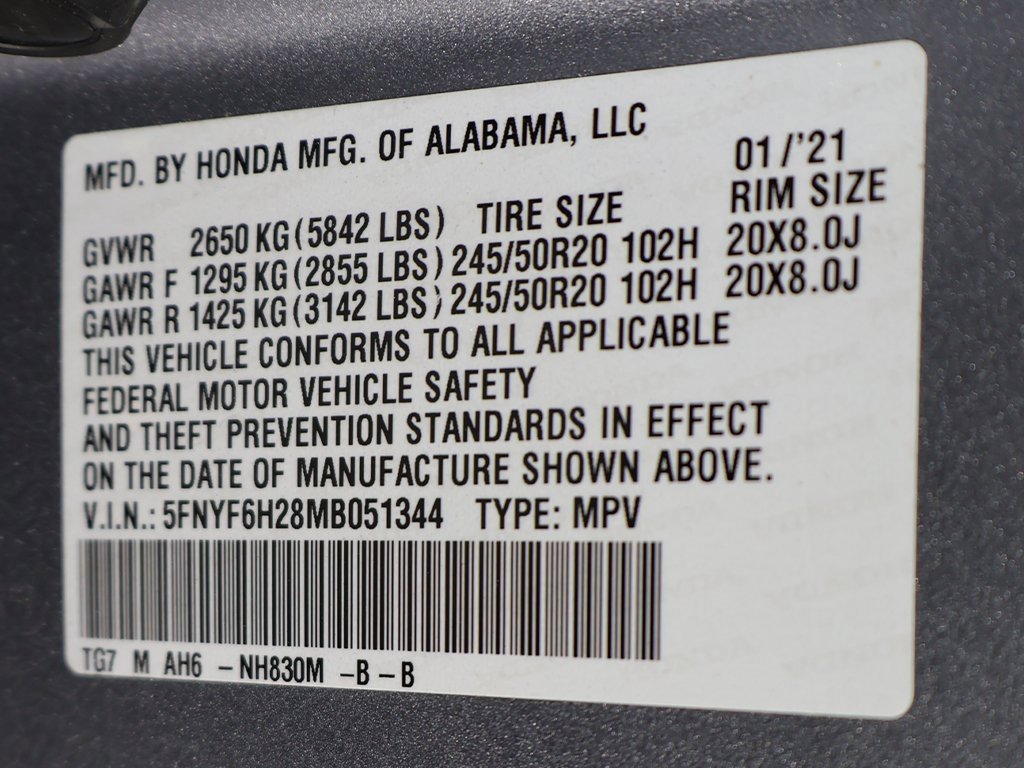 Used 2021 Honda Pilot Special Edition image 55