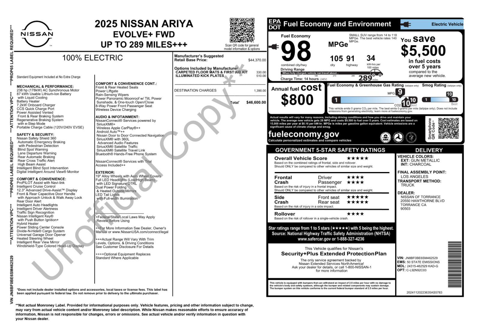 Used 2025 Nissan Ariya FWD image 51