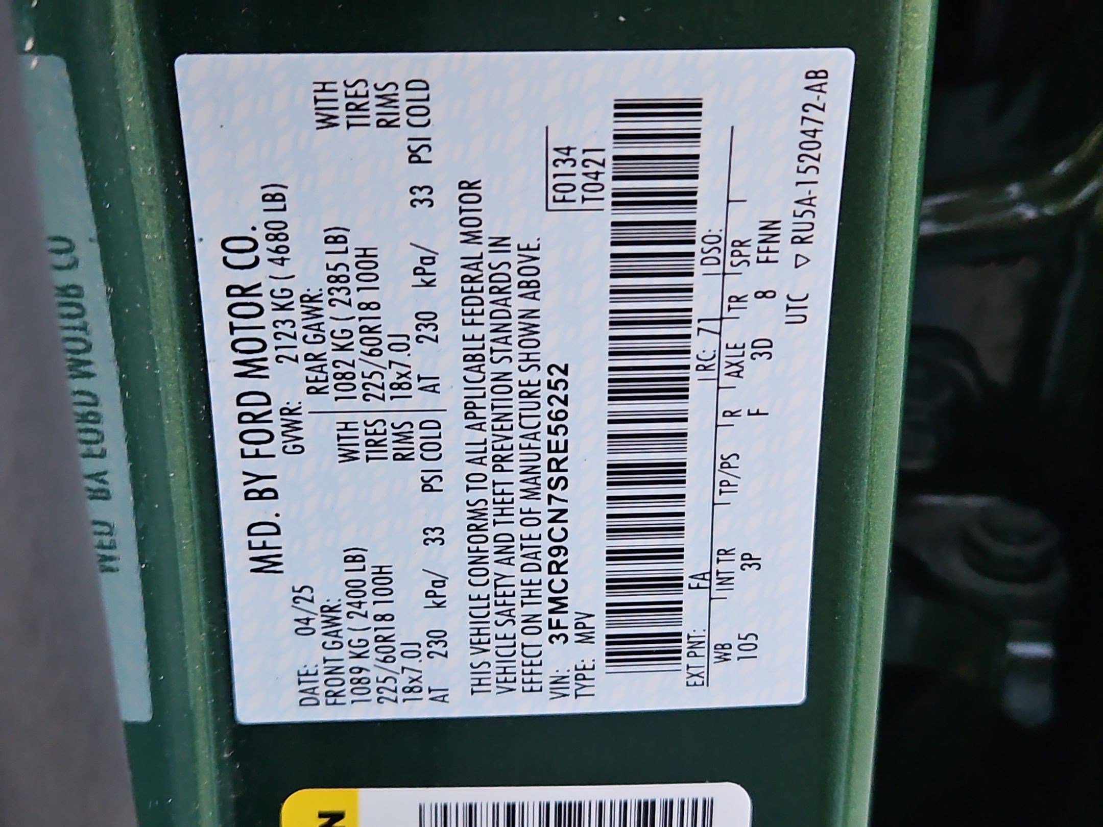 Used 2025 Ford Bronco Sport Outer Banks w/ Outer Banks Tech Package+ image 37