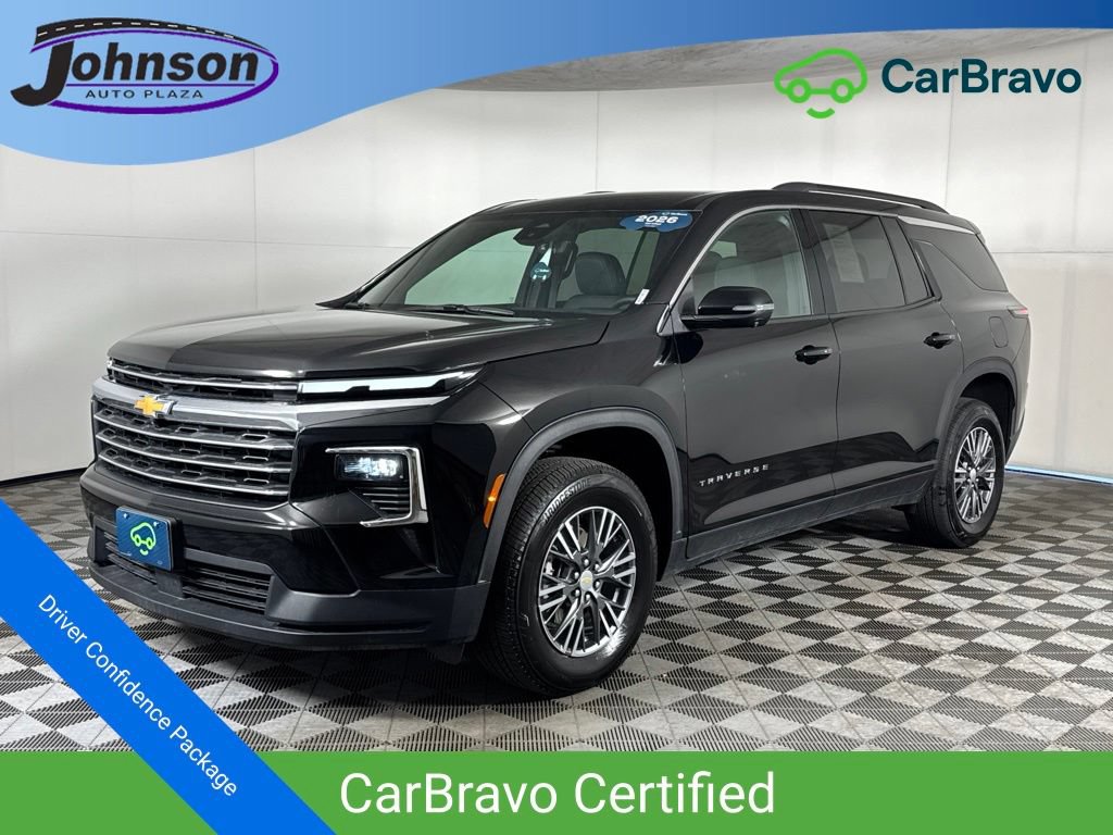 Certified 2026 Chevrolet Traverse LT w/ Driver Confidence Package