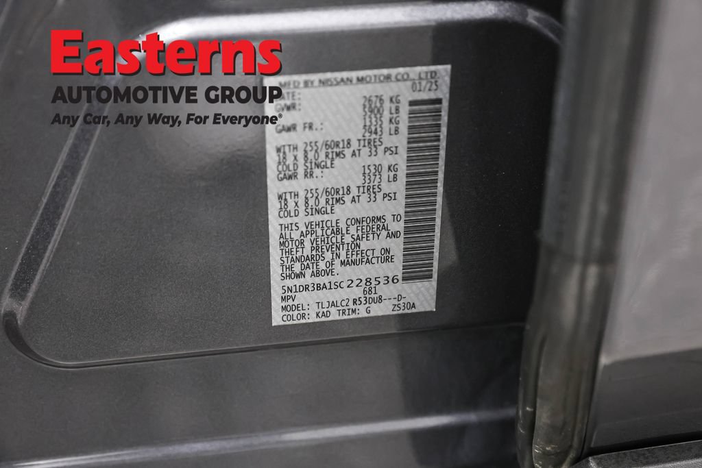 Used 2025 Nissan Pathfinder SV FWD image 36