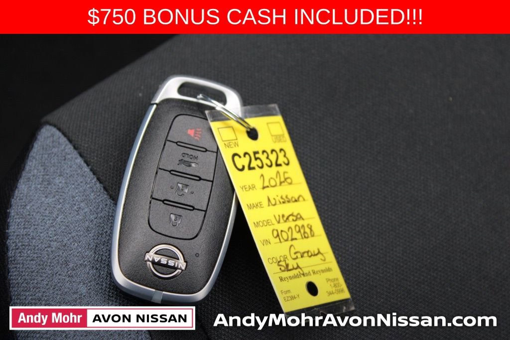 New 2025 Nissan Versa SV w/ Trunk Package image 19