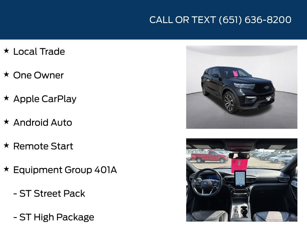 Used 2021 Ford Explorer ST w/ Equipment Group 401A AWD/4WD image 5