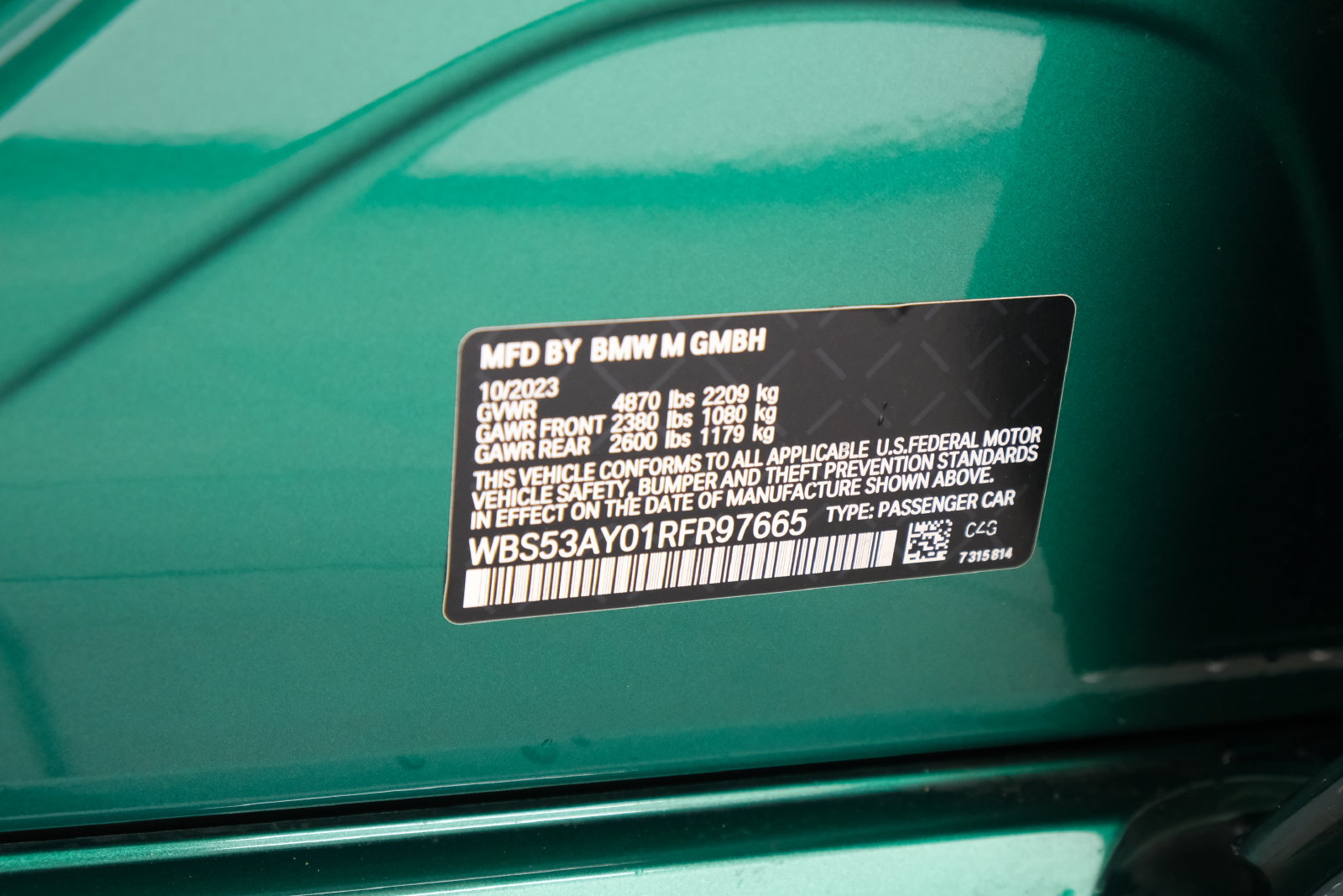 Used 2024 BMW M3 RWD image 34