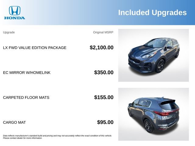 Used 2022 Kia Sportage LX w/ LX FWD Value Edition Package image 3
