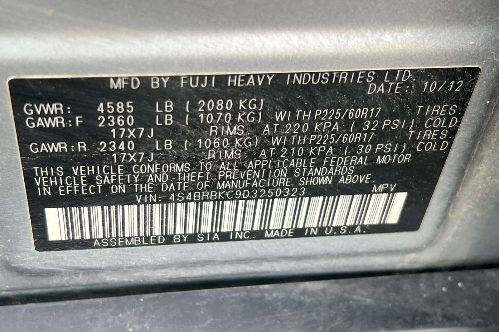 Used 2013 Subaru Outback 2.5i Limited w/ Moonroof Pkg image 23