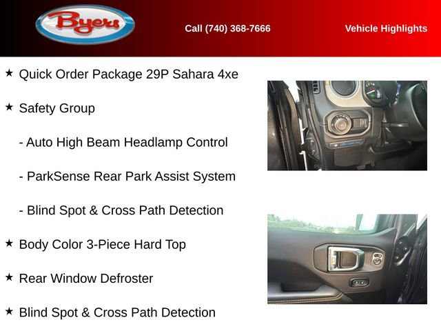 Used 2025 Jeep Wrangler Unlimited Sahara w/ Safety Group image 12