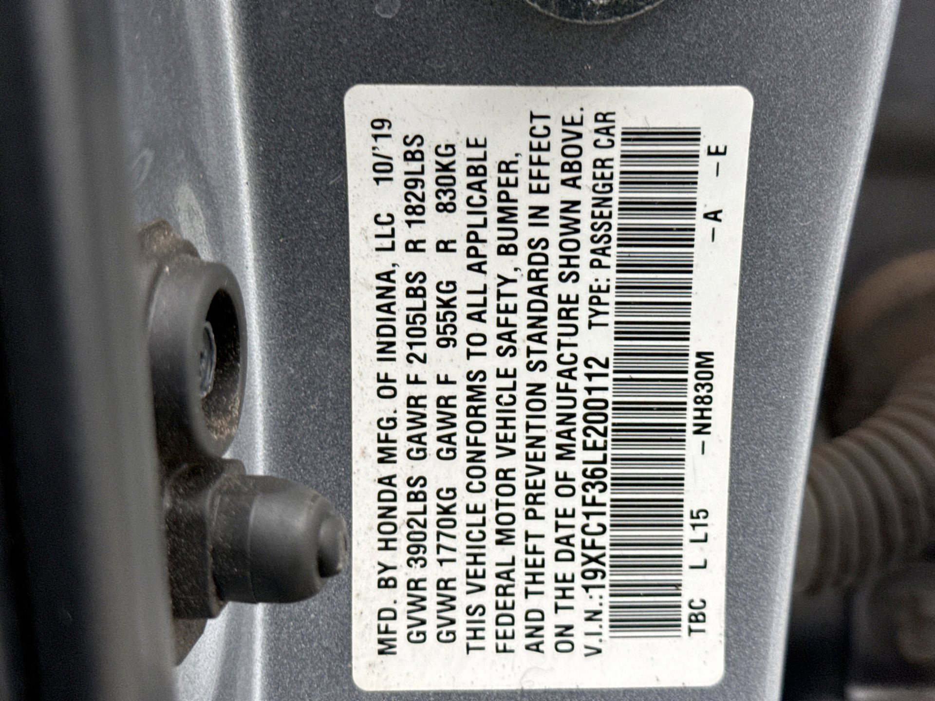 Used 2020 Honda Civic EX image 12
