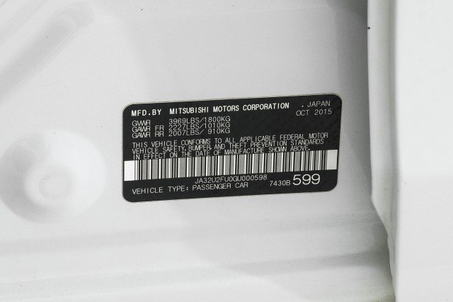 Used 2016 Mitsubishi Lancer ES FWD image 51