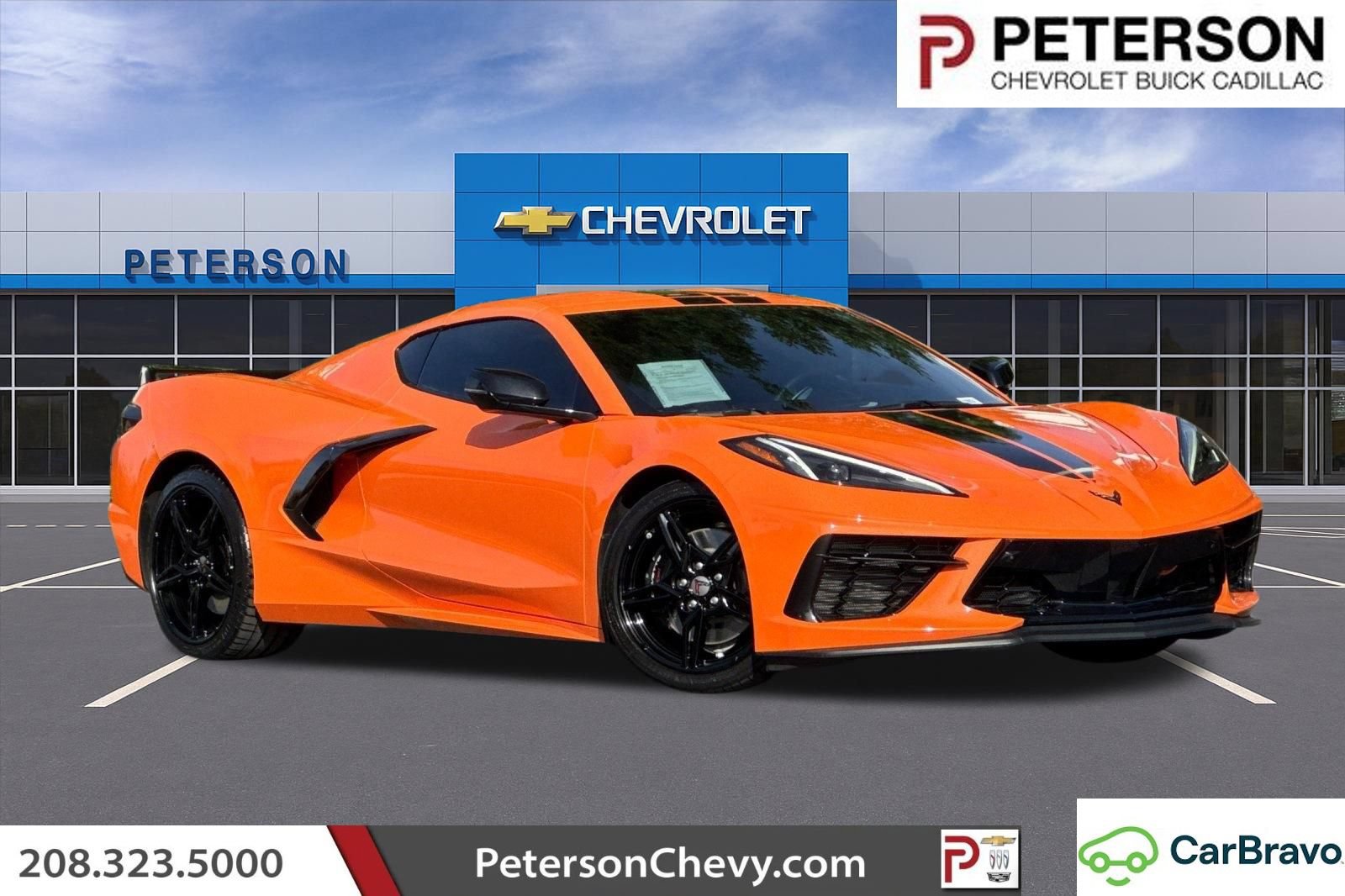 Certified 2023 Chevrolet Corvette Stingray Preferred Cpe w/ Z51 Performance Package RWD image 1