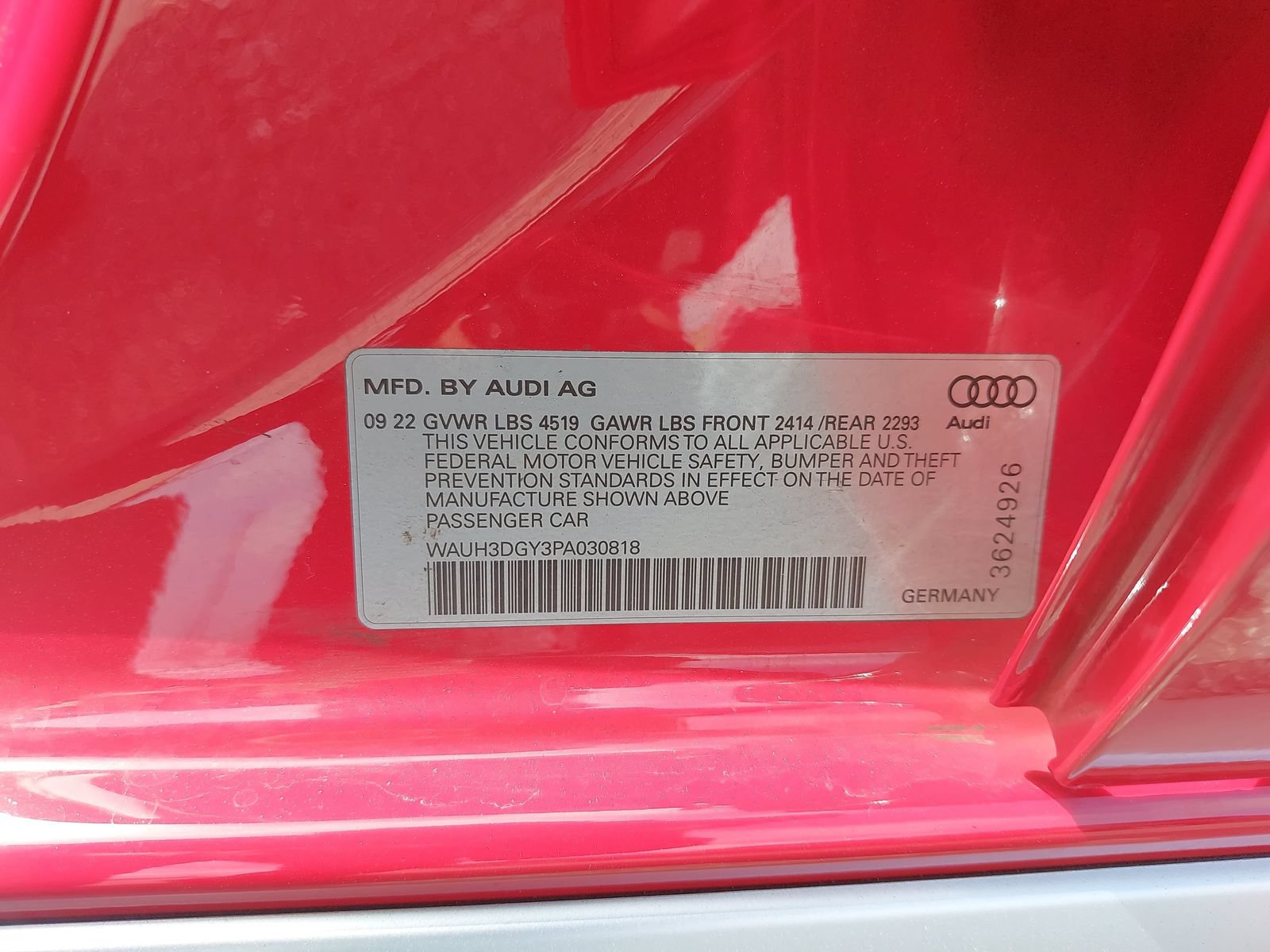 Used 2023 Audi S3 Premium Plus w/ Premium Plus Package AWD/4WD image 11