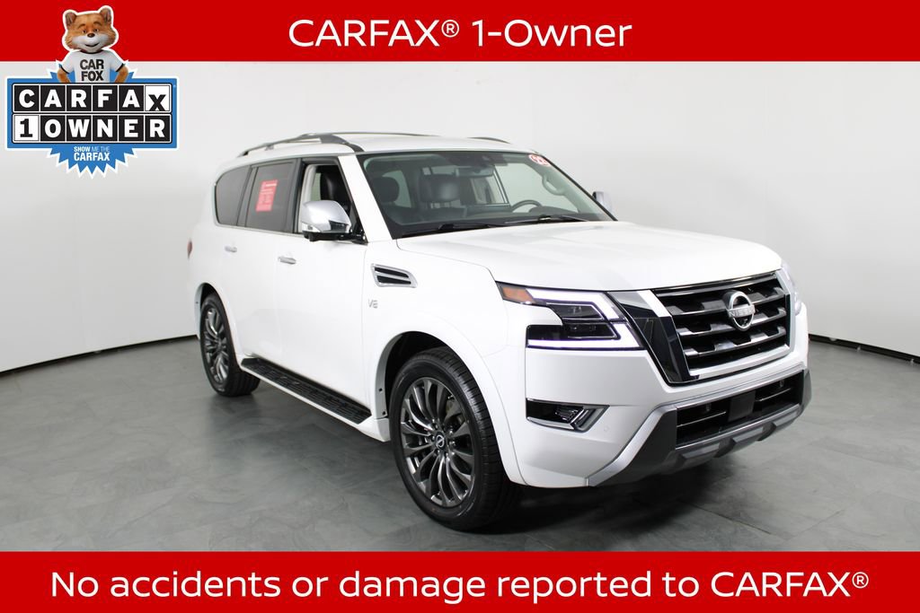 Certified 2022 Nissan Armada Platinum w/ Captain's Chairs Package image 5