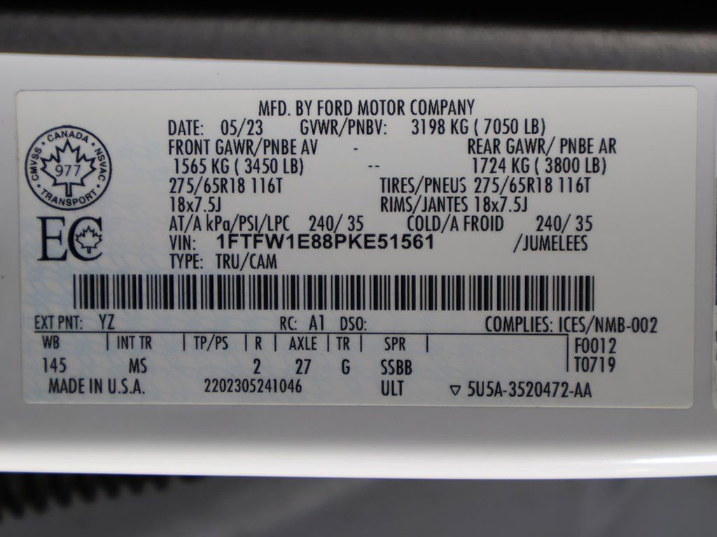 Used 2023 Ford F150 XLT w/ Equipment Group 301A Mid image 38