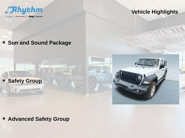 Used 2021 Jeep Wrangler Unlimited Sport w/ Sun And Sound Package AWD/4WD image 11