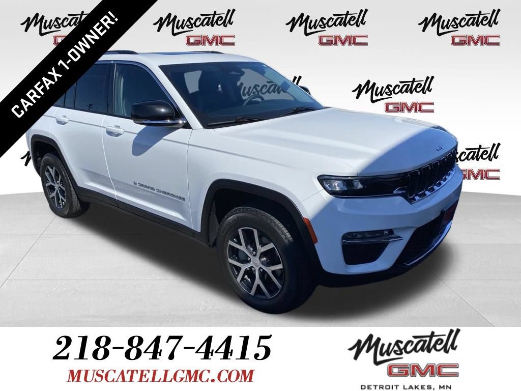 Used 2023 Jeep Grand Cherokee Limited w/ Trailer Tow Prep Group (B)