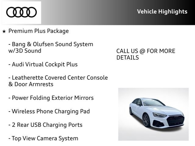 Certified 2024 Audi S4 Premium Plus image 35