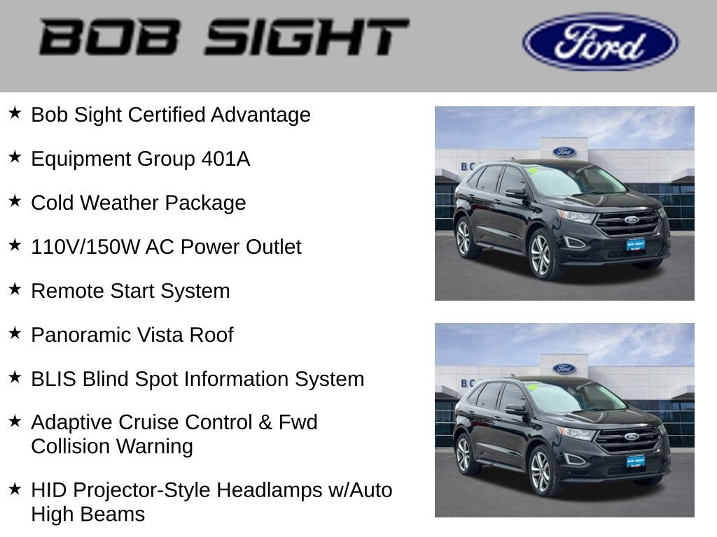 Used 2018 Ford Edge Sport w/ Equipment Group 401A AWD/4WD image 3