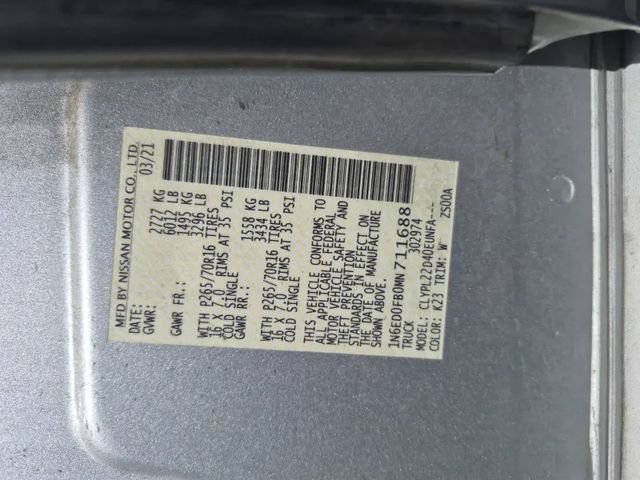 Used 2021 Nissan Frontier SV AWD/4WD image 14